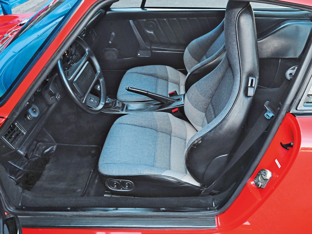 Intérieur Porsche 959