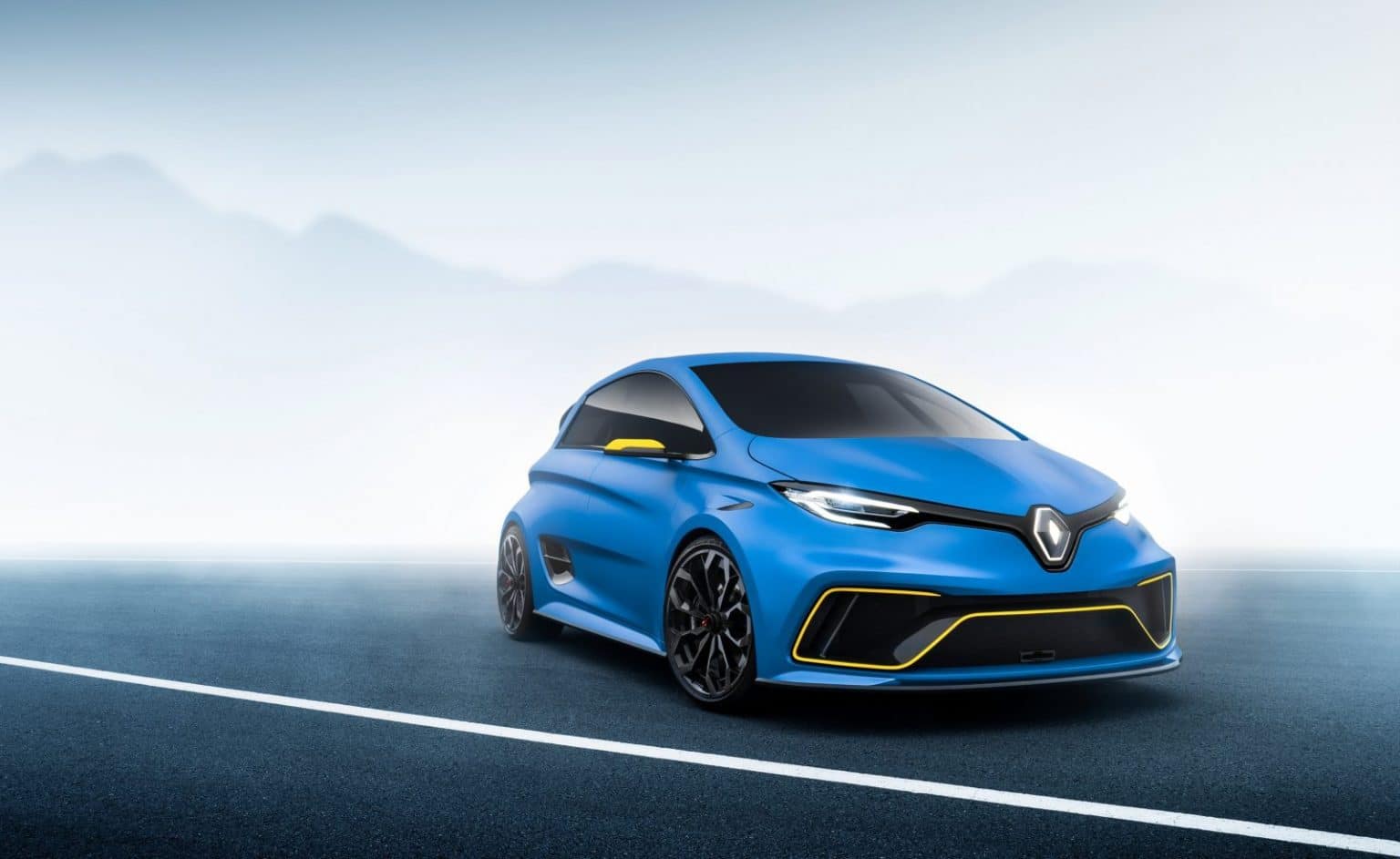 La piste de la Renault Zoé RS (2023) devient de plus en plus sérieuse