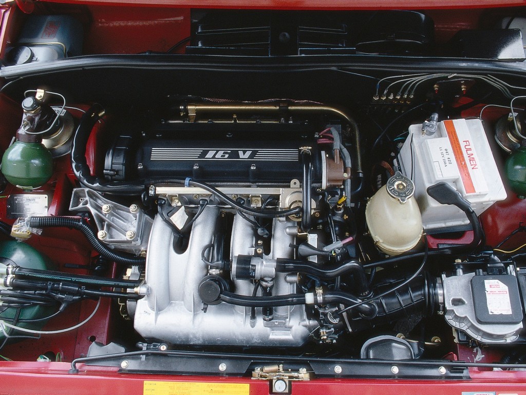 Moteur 16 soupapes de la Citroën BX GTI 16S