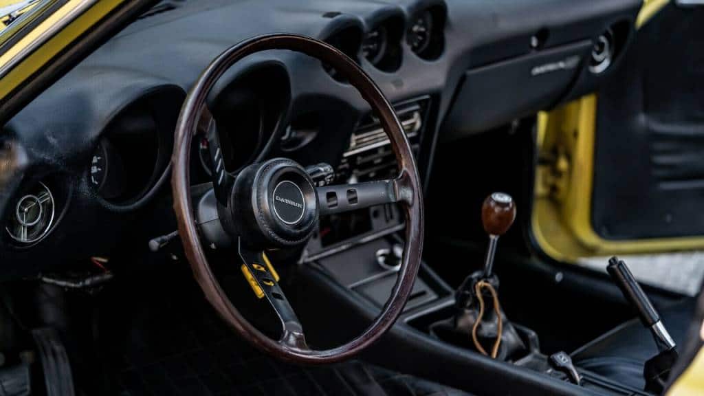 Intérieur de la Datsun 240Z