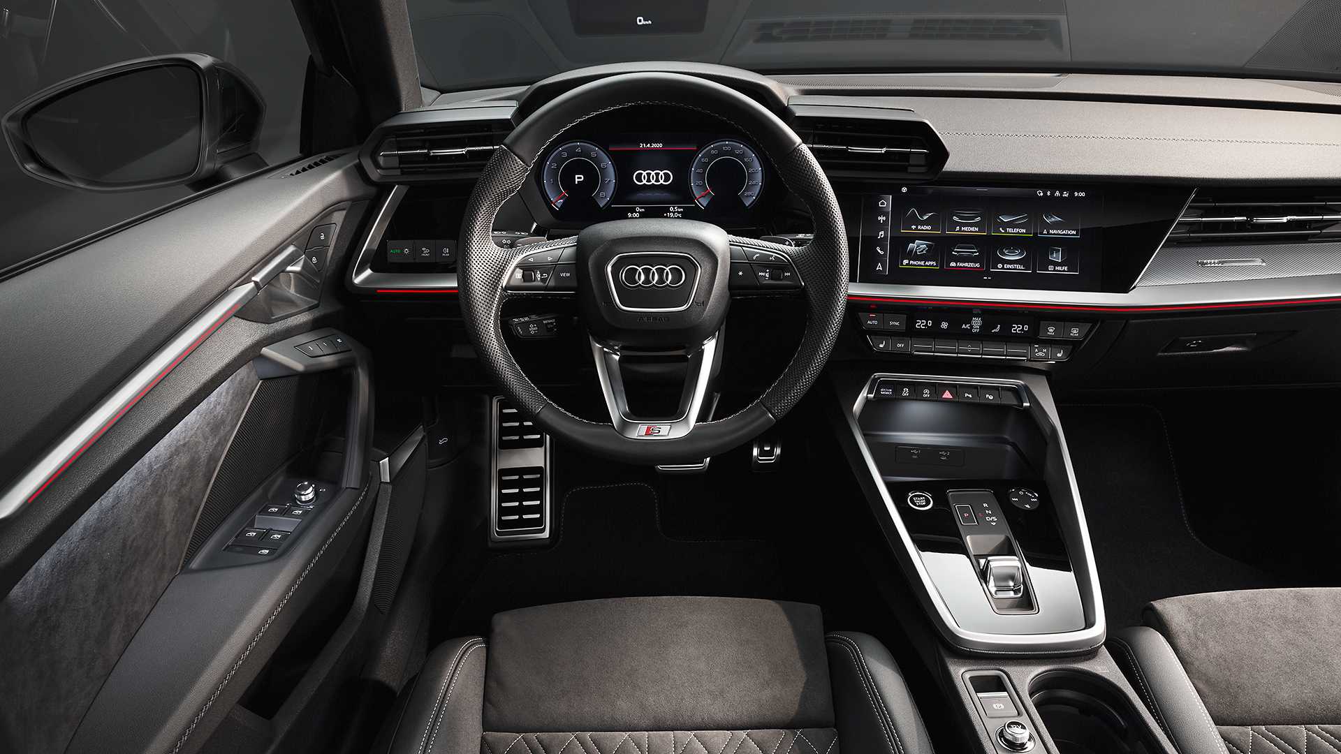 Intérieur Audi A3 Berline (2020)