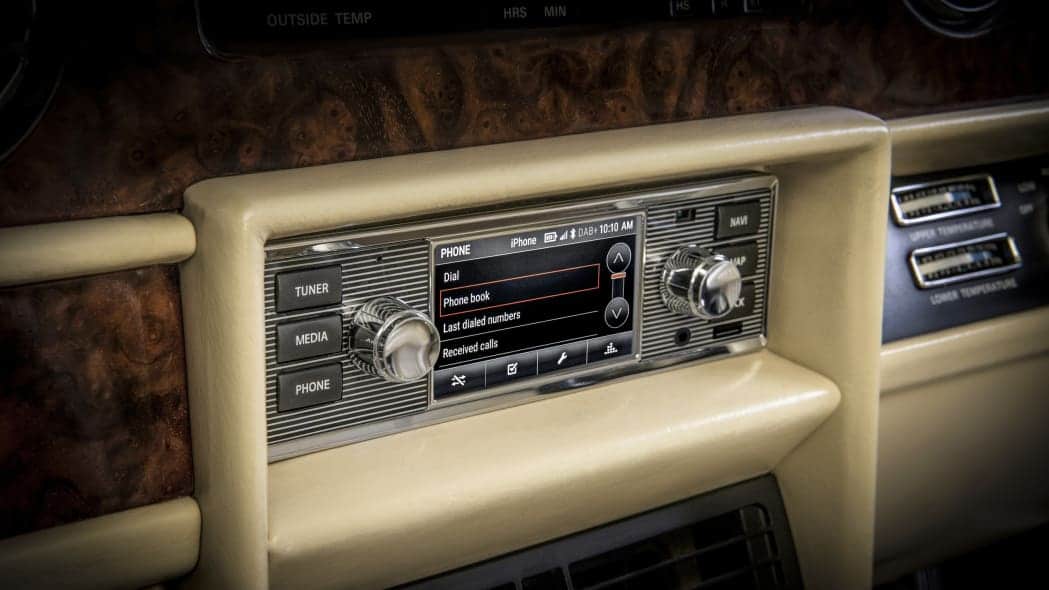 Système infotainment pour anciennes Jaguar