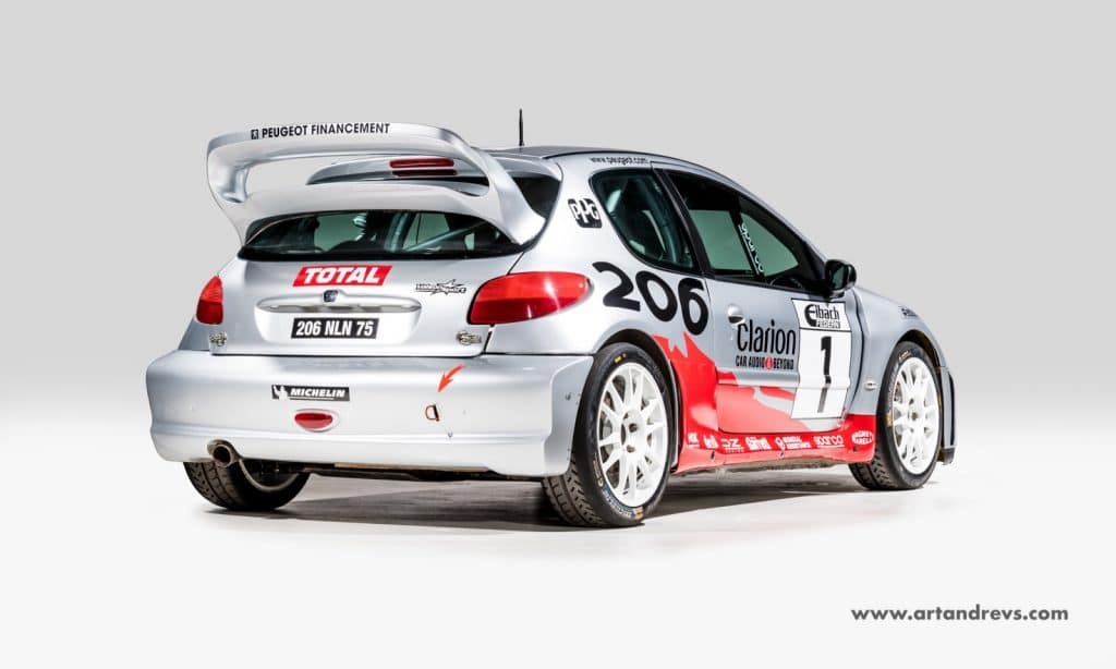 206 WRC vente