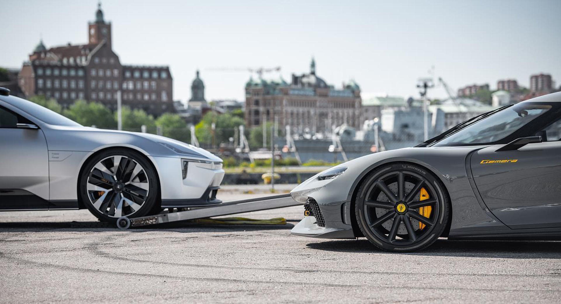 Polestar et Koenigsegg