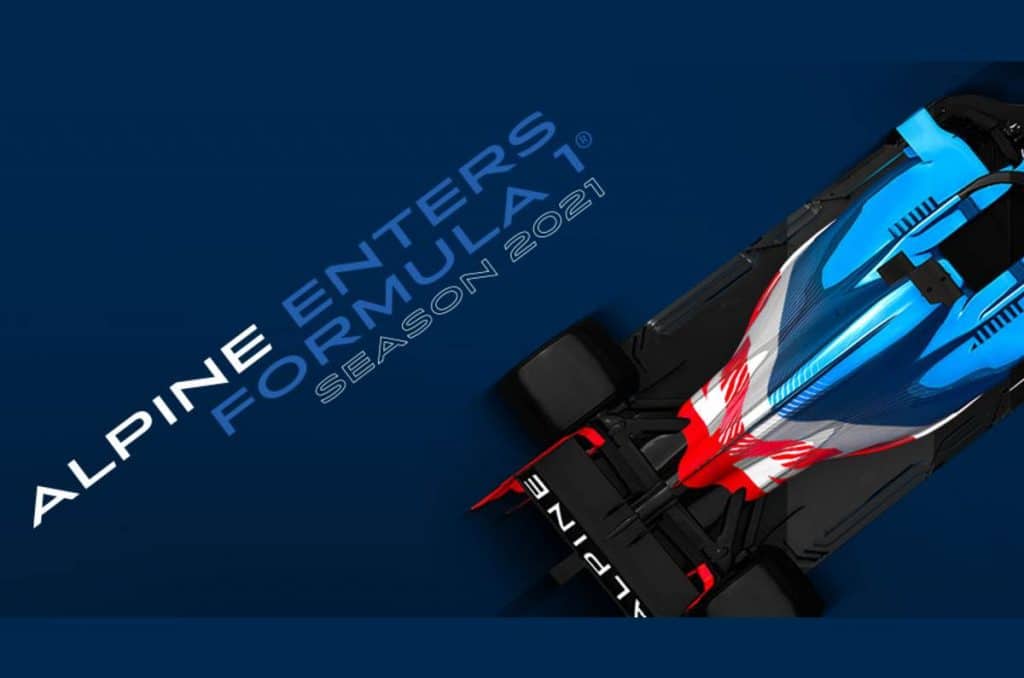 Renault F1 va devenir Alpine F1 en 2021
