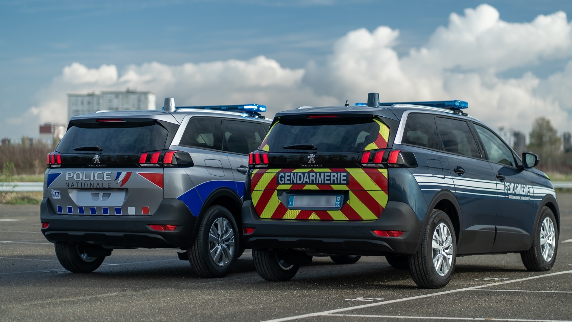 Peugeot 5008 Police et gendarmerie