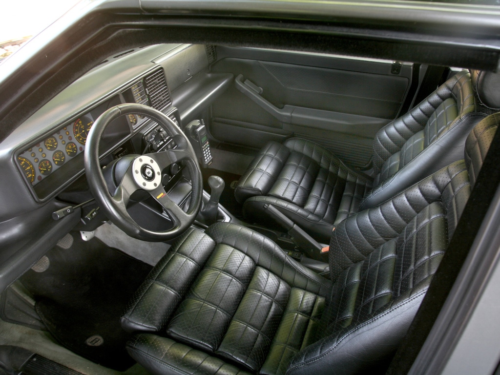 Intérieur Lancia Delta HF integrale