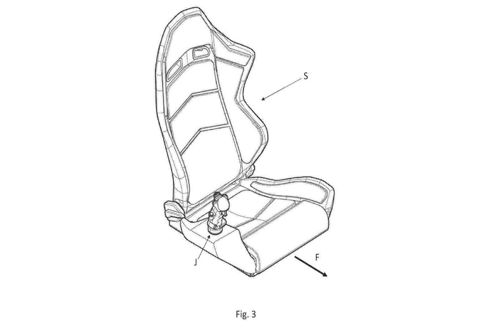 Brevet Ferrari siège joystick