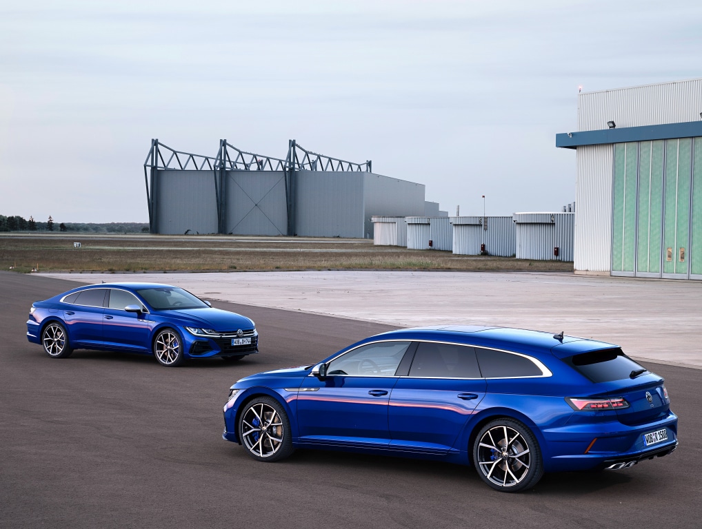 Prix des Volkswagen Arteon R, Arteon Shooting Brake R et Tiguan R