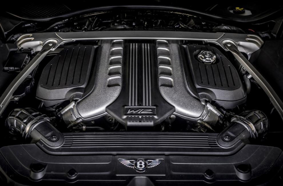 Moteur W12 de la Bentley Continental GT Speed (2021)