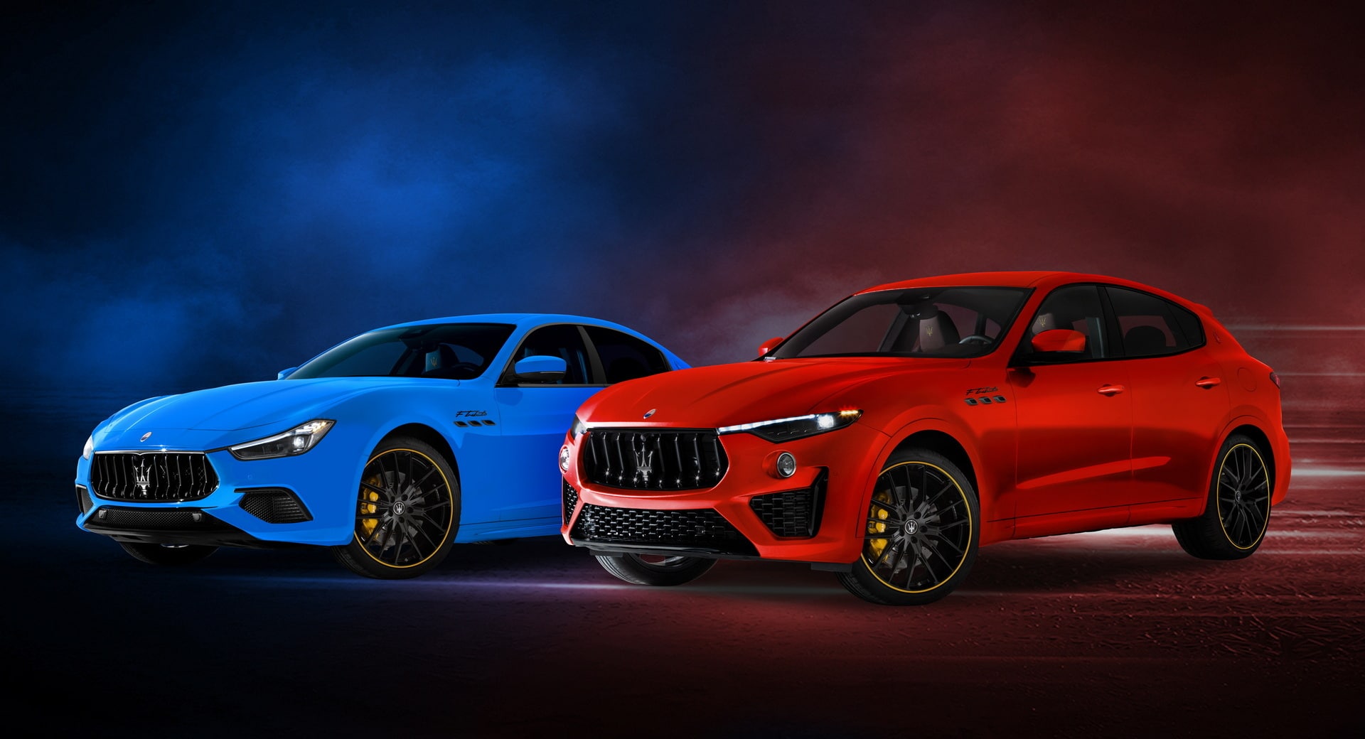 Maserati Ghibli et Levante