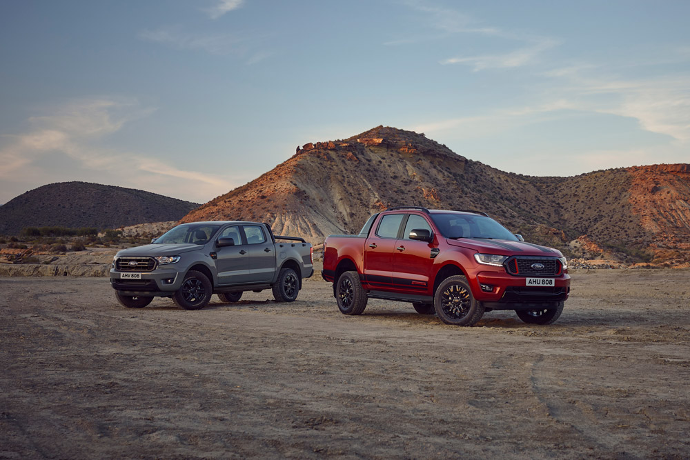 Nouvelles séries limitées Ford Ranger Wolftrak et Stormtrak