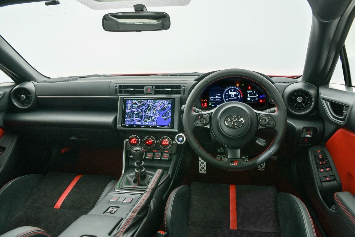 Intérieur de la Toyota GR 86 (2021)