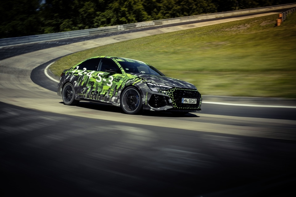 record audi rs3 nurburgring