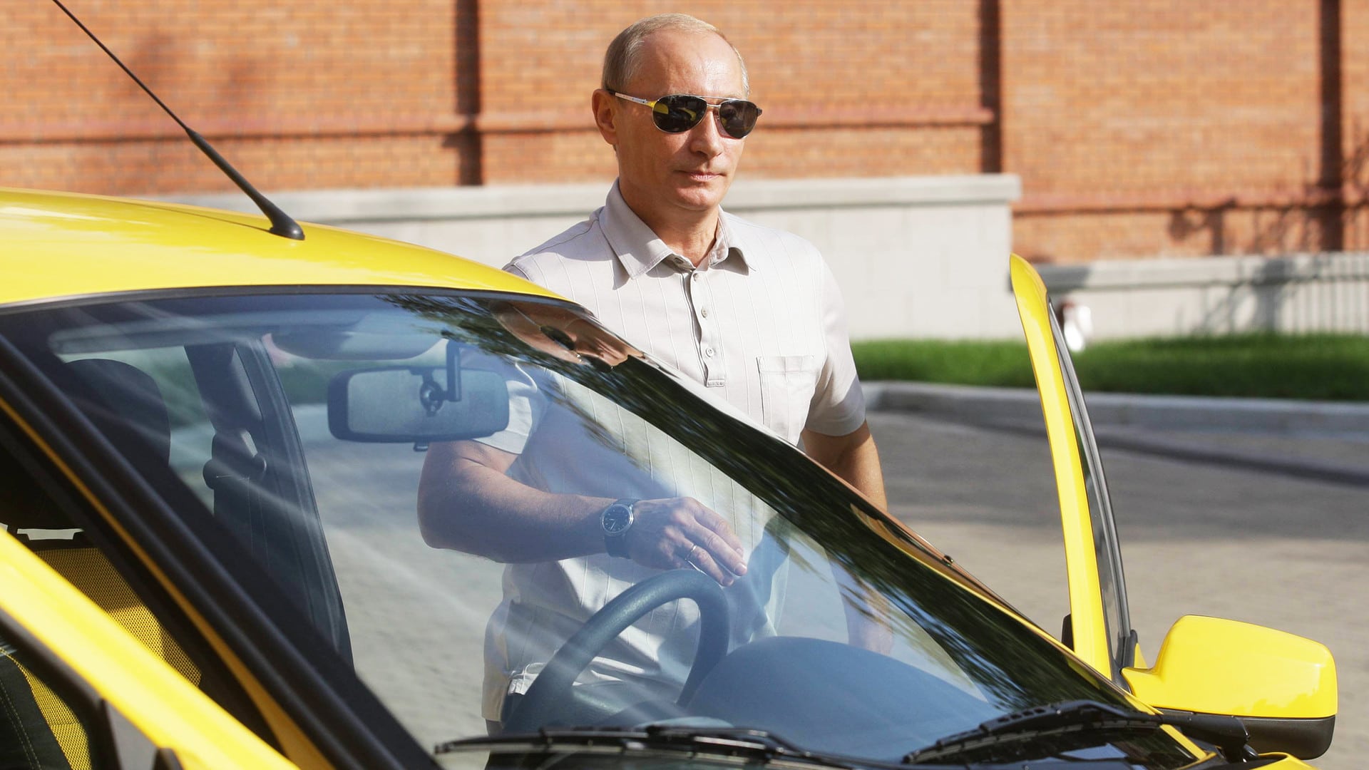 Vladimir Poutine automobile