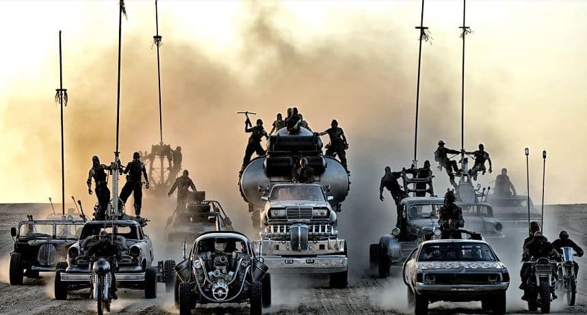 mad max fury road course poursuite