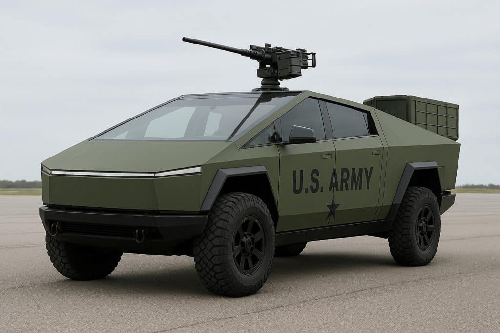 Tesla Cybertruck US Army