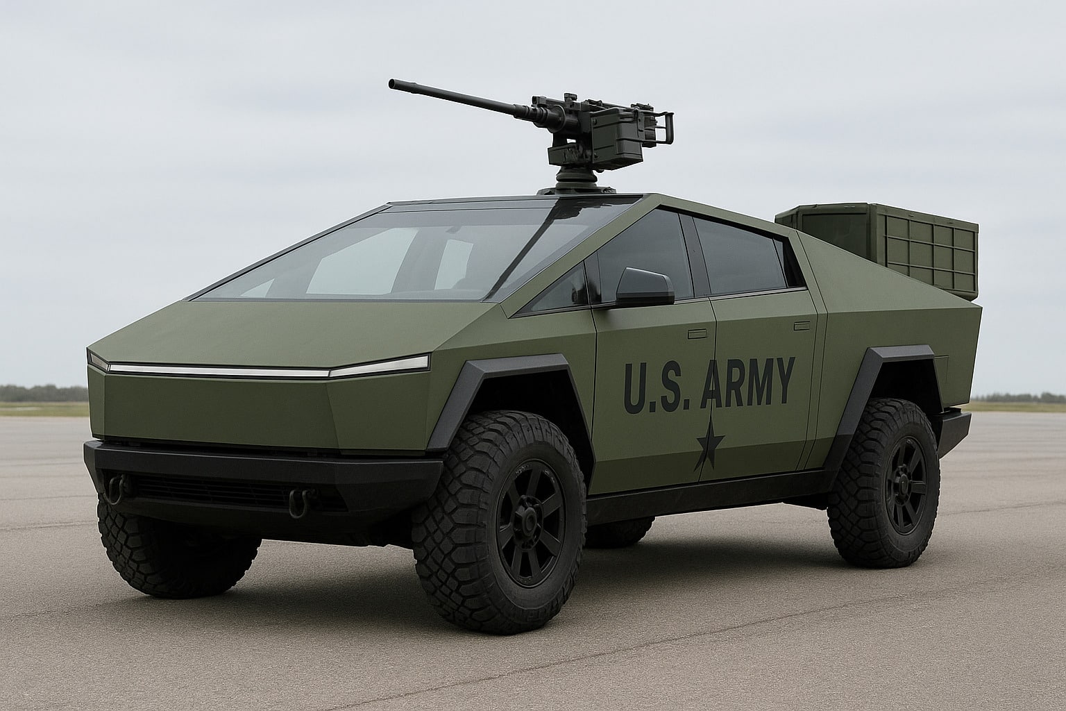 Tesla Cybertruck US Army