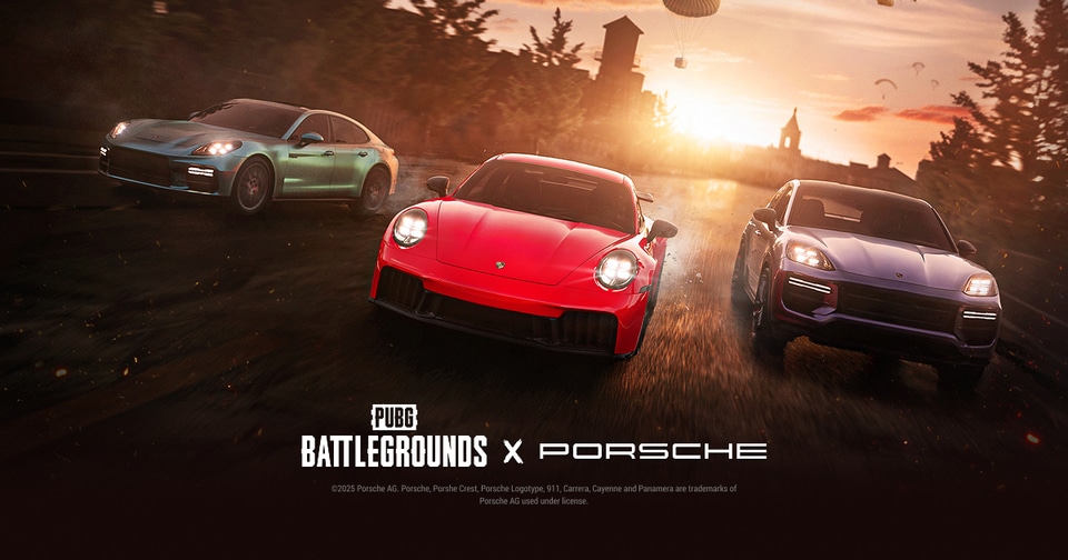 Porsche dans PUBG